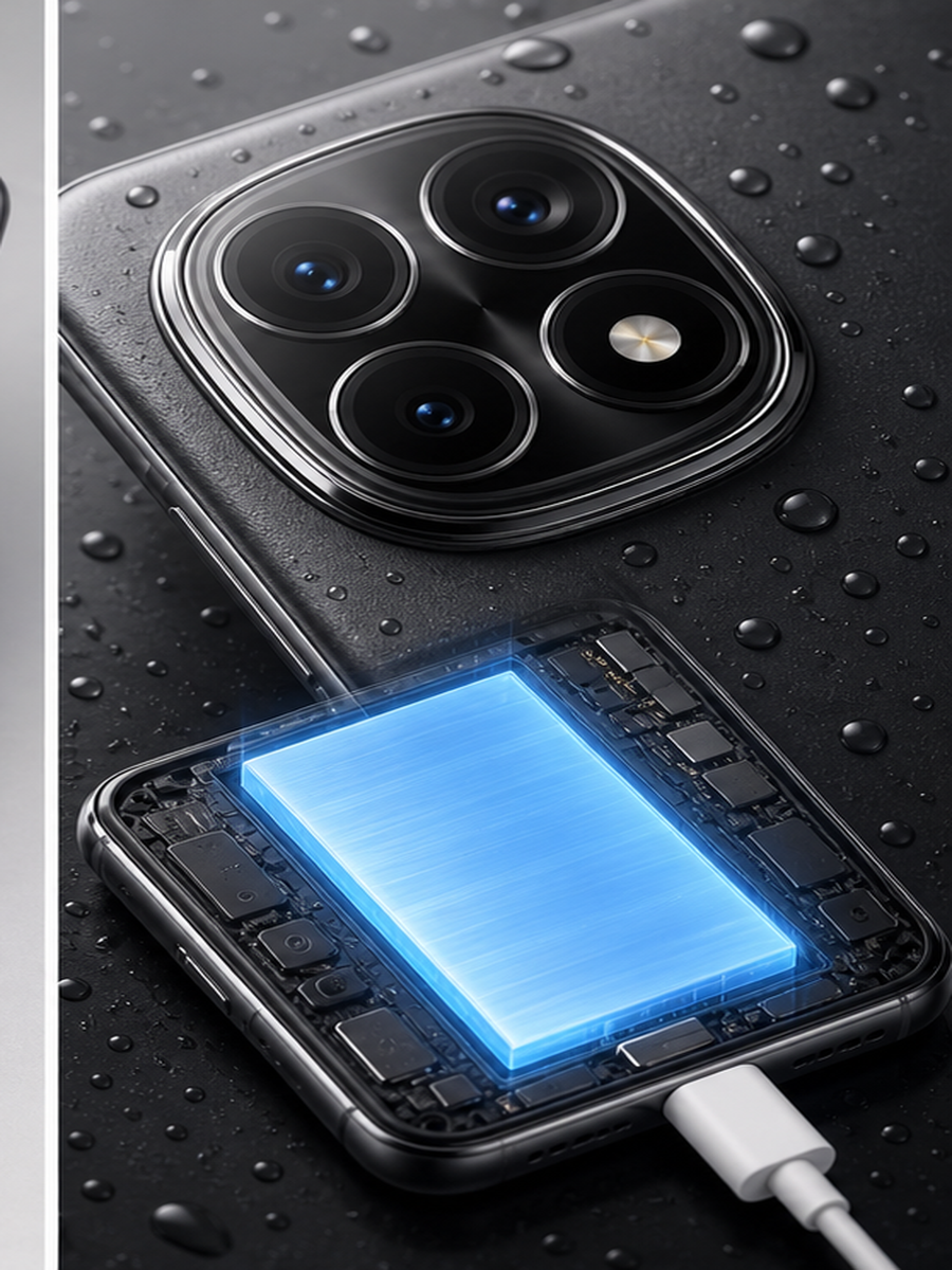 Camera de 200 MP, IP68 e carregamento de 120 W do Redmi Note 14 Pro Plus 5G